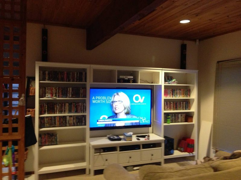 Wall Mount TV and Home Theatre installation in Park Orchards