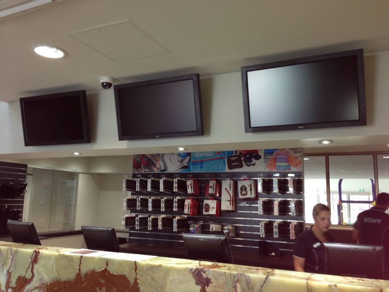 TV Installation For Leisure Centre In Greensborough