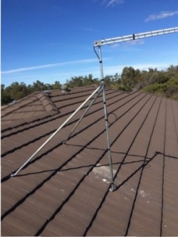 Leaking Roof? It could be time to get your antenna looked at.