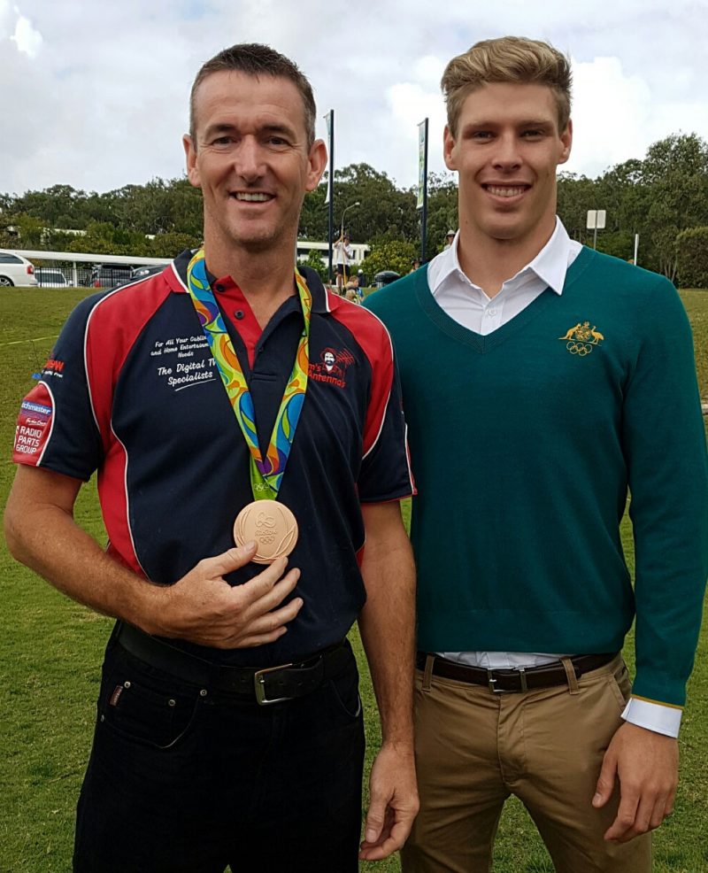 Rubbing Shoulders with Rio Olympic Medallist
