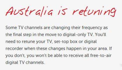 Message From Jim’s Antennas – Australia Is Retuning