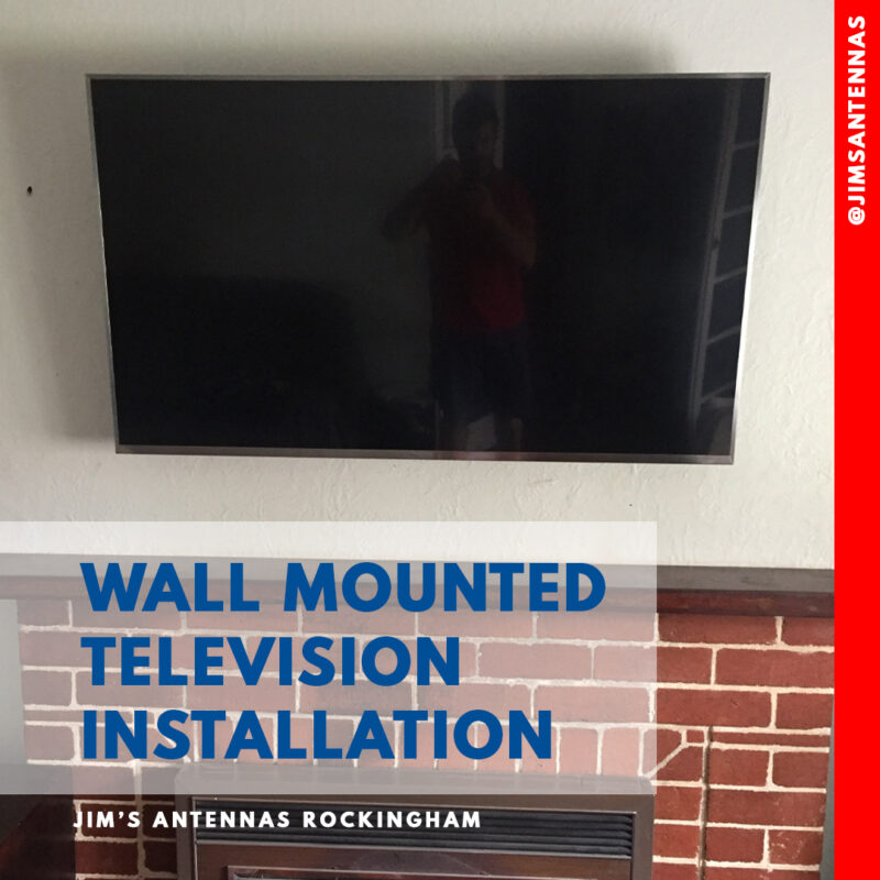 TV Wall Mount above Fireplace