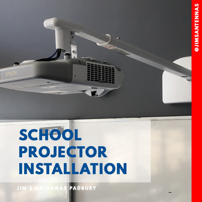 Projector Install for Schools