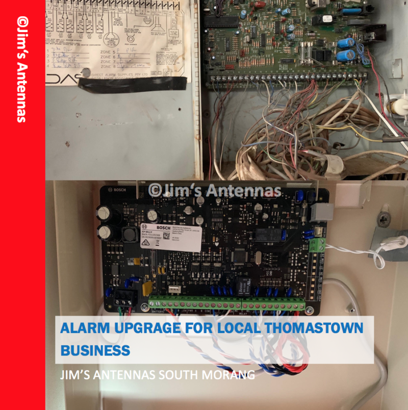 ALARM UPGRADE FOR LOCAL THOMASTOWN BUSINESS