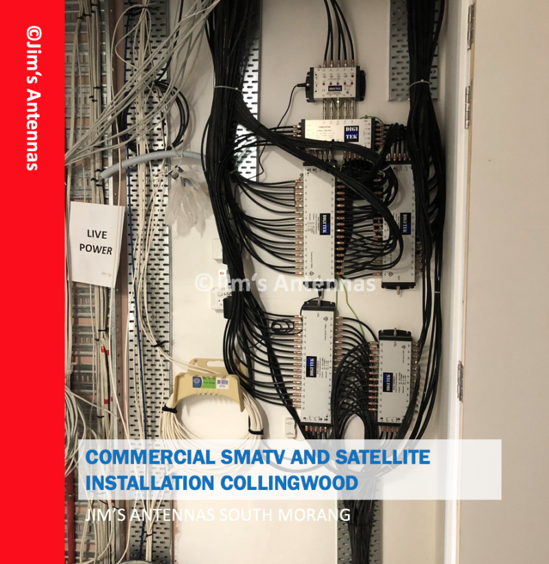 COMMERCIAL SMATV AND SATELLITE INSTALLATION IN COLLINGWOOD