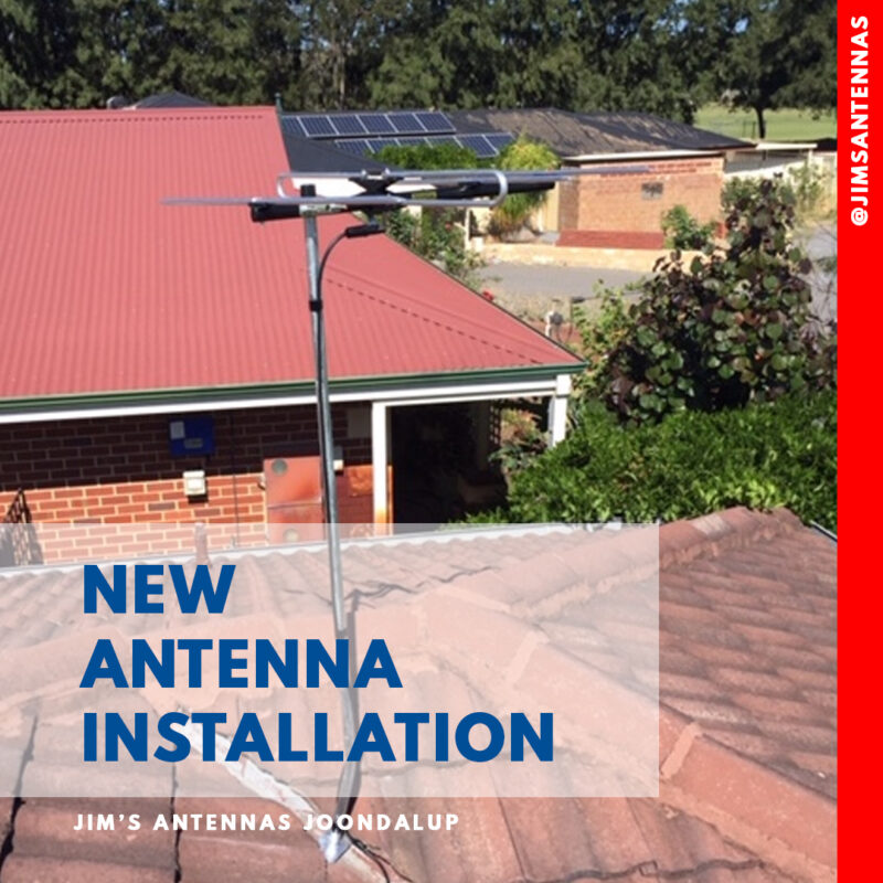 New Antenna Installation in Joondalup.