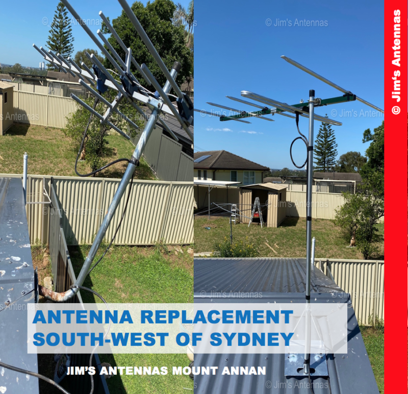 ANTENNA REPLACEMENT SOUTH-WEST OF SYDNEY