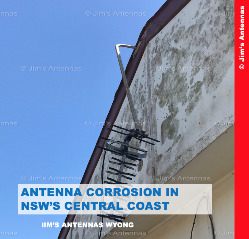 ANTENNA CORROSION IN NSW’S CENTRAL COAST