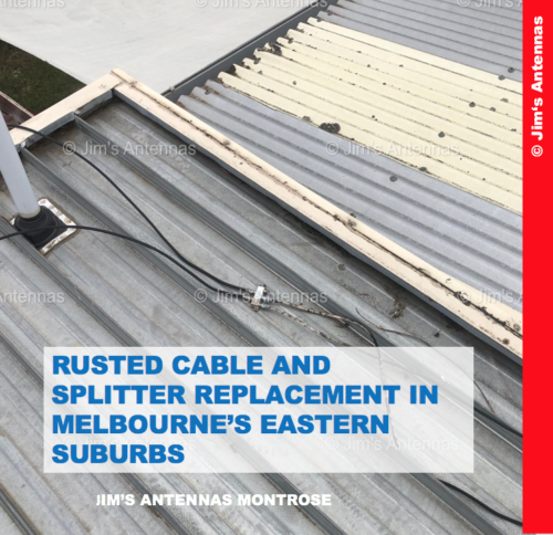 RUSTED CABLE AND SPLITTER REPLACEMENT IN MELBOURNE’S EASTERN SUBURBS