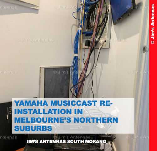 YAMAHA MUSICCAST RE-INSTALLATION IN MELBOURNE’S NORTHERN SUBURBS