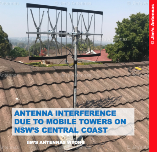ANTENNA INTERFERENCE DUE TO MOBILE TOWERS ON NSW’S CENTRAL COAST