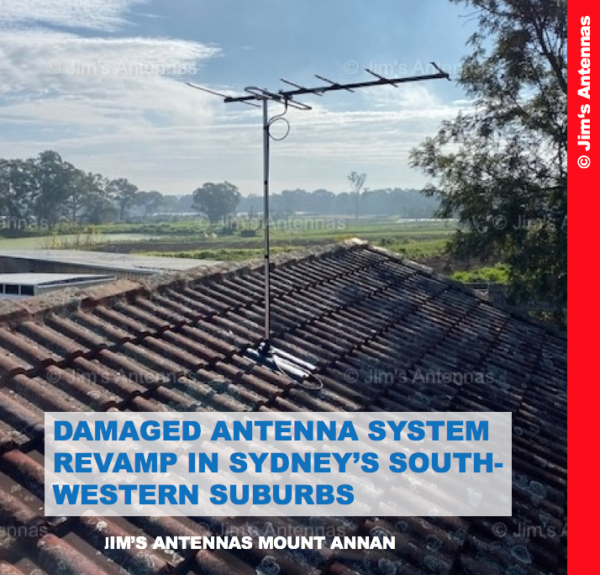 DAMAGED ANTENNA SYSTEM REVAMP IN SYDNEY’S SOUTH-WESTERN SUBURBS