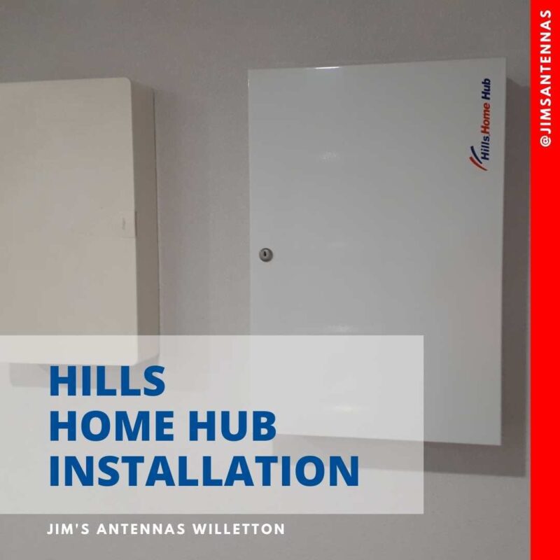 Hills home hub installation in Claremont.