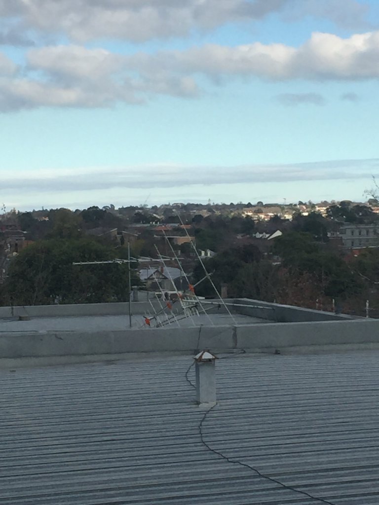 Tired old Antenna, Call Jim’s Antennas Montrose