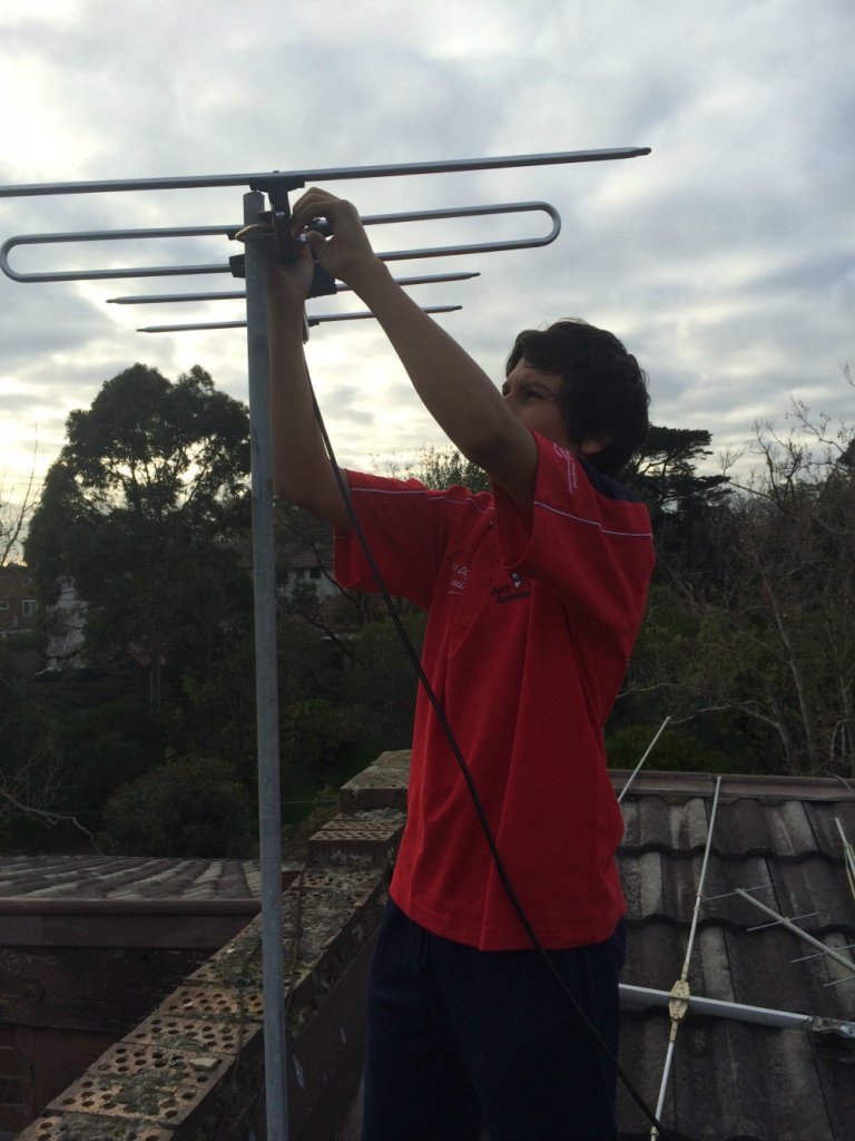 Never Too Young To Learn With Jim’s Antennas