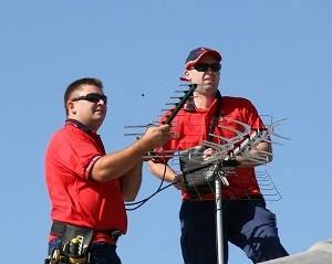 tv antenna installation