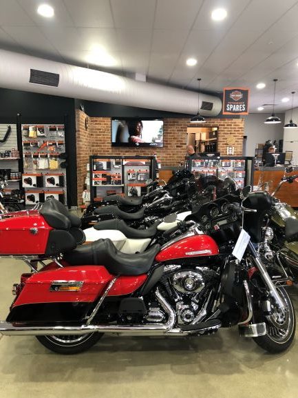 TV Wall Mounting for Harley Davidson
