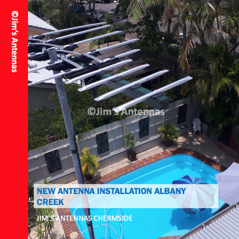 NEW ANTENNA INSTALLATION IN ALBANY CREEK