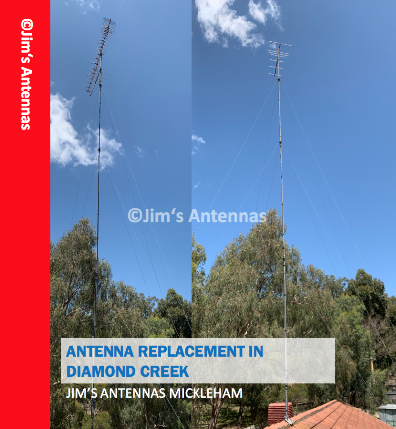 ANTENNA REPLACEMENT IN DIAMOND CREEK