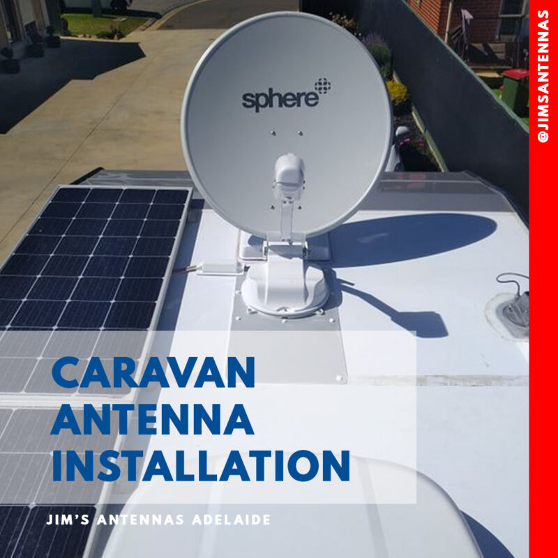 Caravan Antenna Installation!