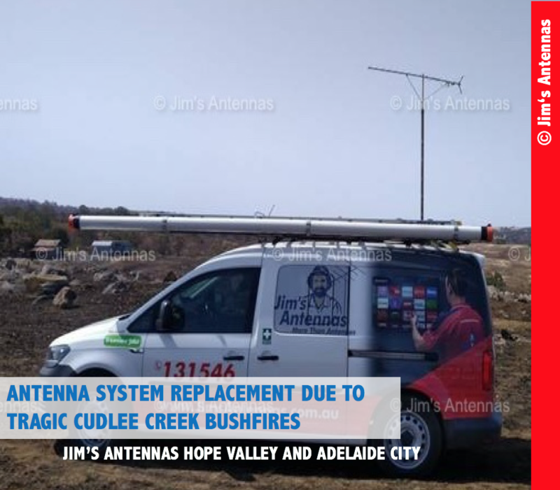 ANTENNA SYSTEM REPLACEMENT DUE TO CUDLEE CREEK BUSHFIRES