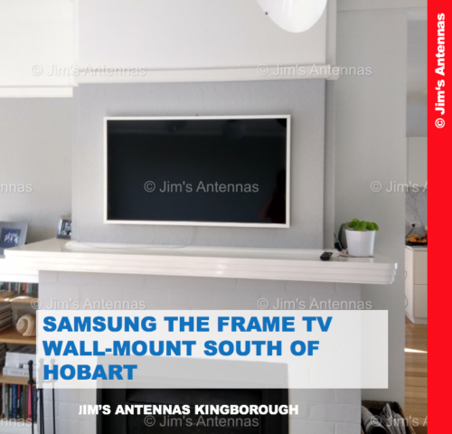 SAMSUNG THE FRAME TV WALL-MOUNT SOUTH OF HOBART