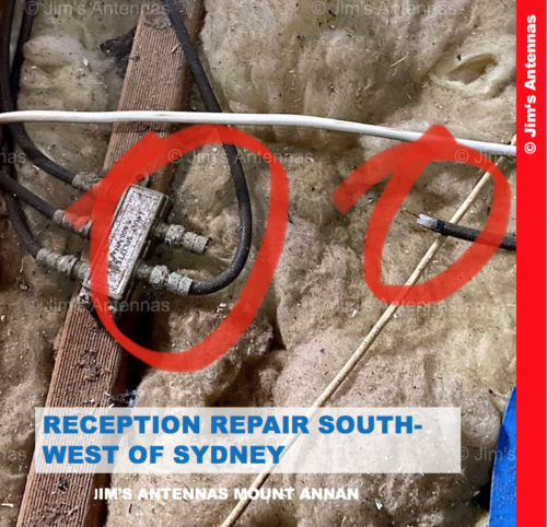 TV RECEPTION REPAIR SOUTH-WEST OF SYDNEY