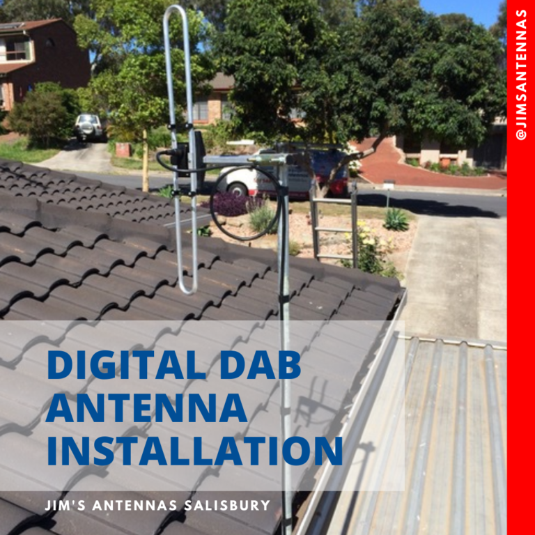 Digital DAB antenna installation. | Jim's Antennas