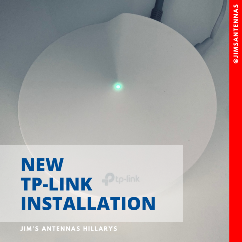 New TP-Link installation is Craigie.