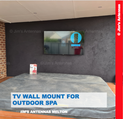 TV Wall Mount for Outdoor Spa