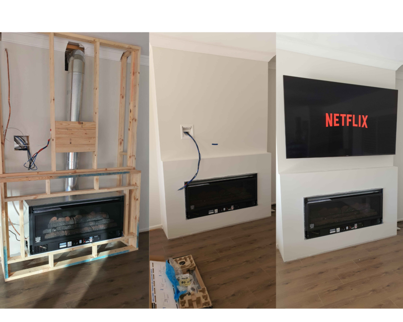 TV MOUNTING – FROM THE DESIGN TO THE FINAL INSTALLATION