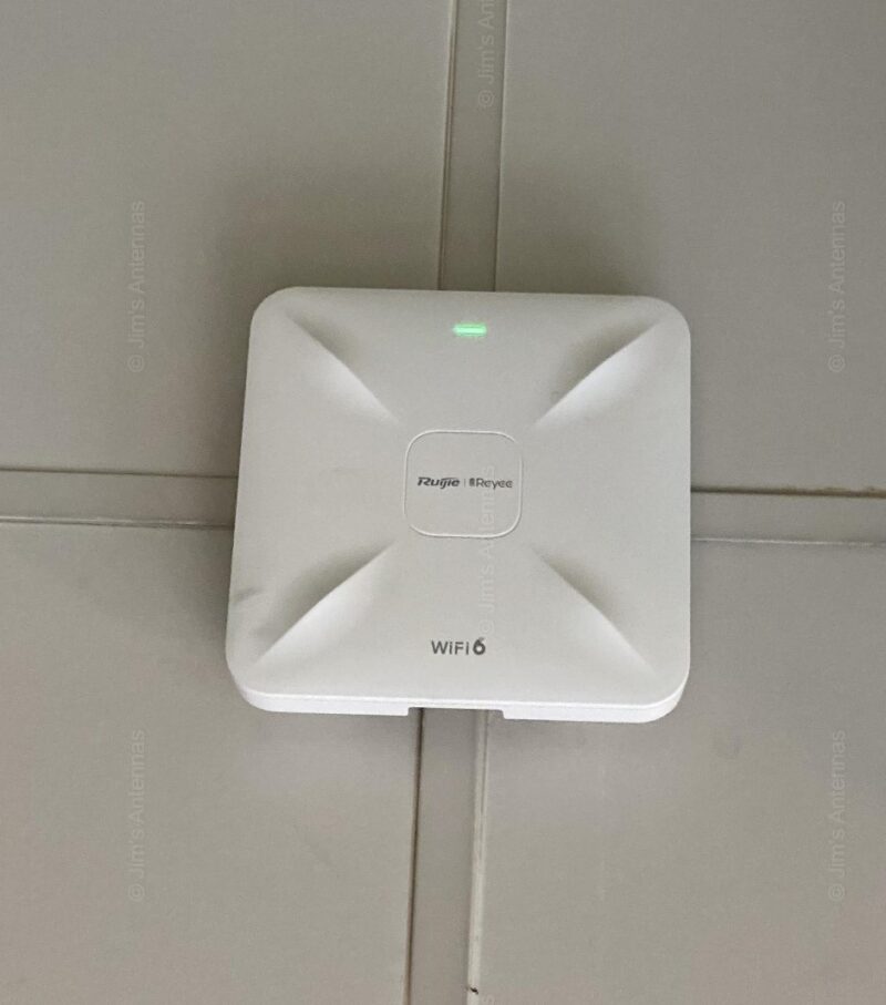 Ruijie Wi-Fi 6 Access Point Installation for a Local Business