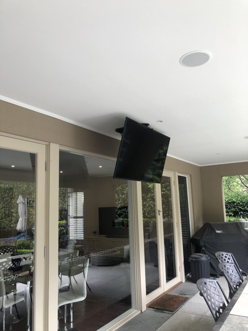 Want To Be Able To Watch TV From Your Pool Area?