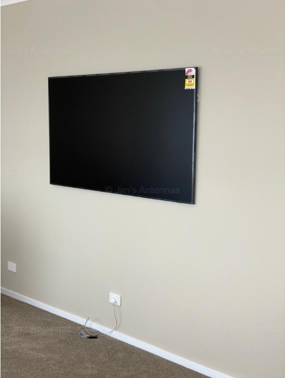 Want Your Large TV Mounted? Call Jim’s Antennas.