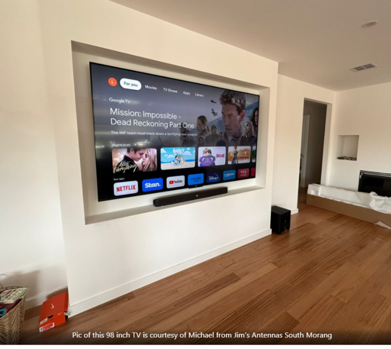 The Evolution of Television: From Bulky Cabinets to Sleek Wall-Mounted Screens.