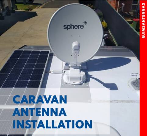 Enjoy the Open Road with Caravan TV Antennas.