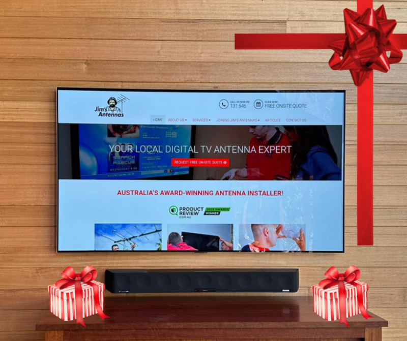 Elevate Your Christmas with the Latest Electronics and Expert TV Setup from Jim’s Antennas.