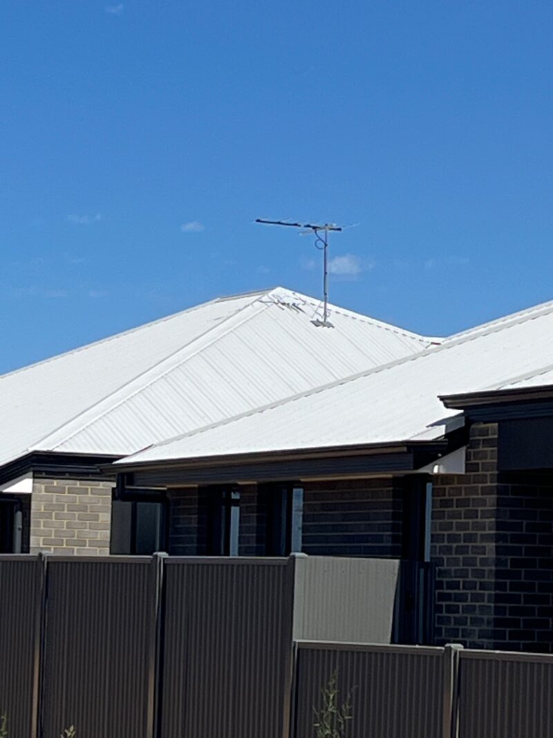 Antenna Installation on a New Residential Build in Adelaide, South Australia