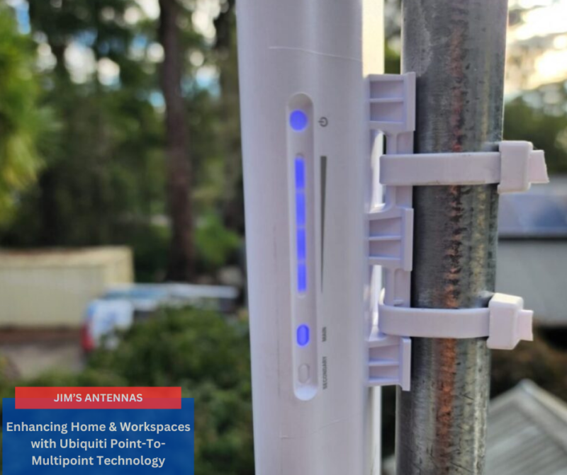 Enhancing Home and Workspaces with Ubiquiti Point-to-Multipoint Technology.