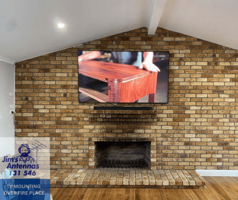 TV Mounting Over a Fireplace: The Ultimate Power Move.