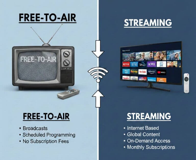 Free-to-Air vs Streaming: Why You Still Need a Good TV Antenna
