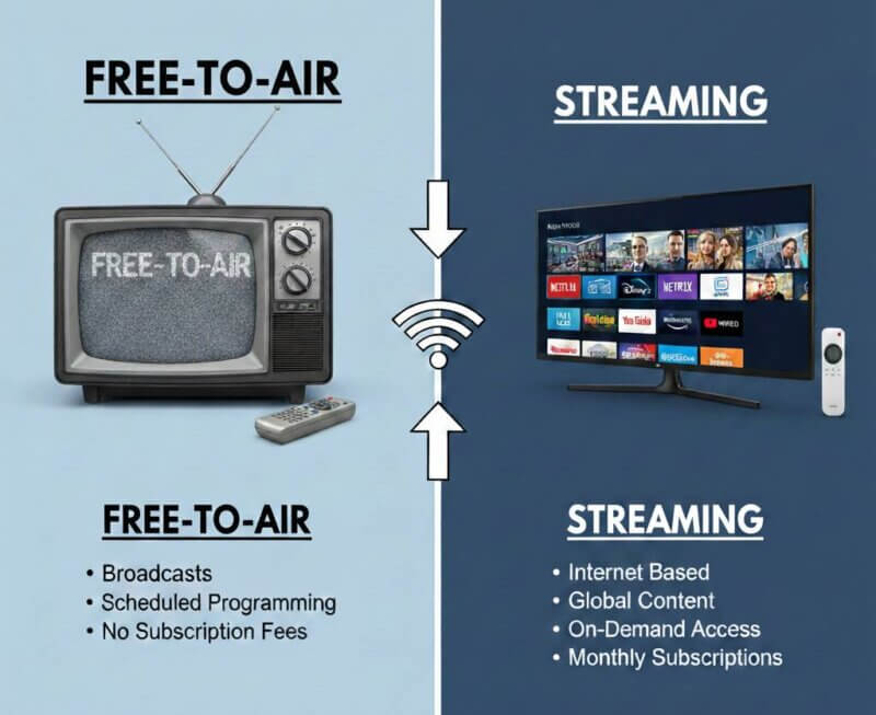 Free-to-Air vs Streaming: Why You Still Need a Good Antenna